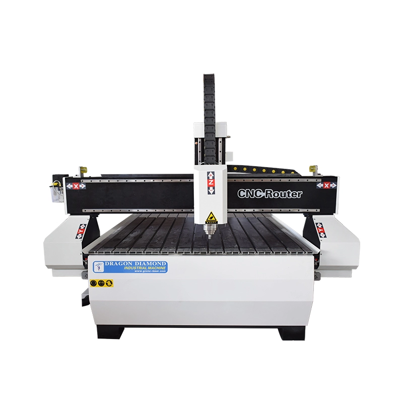 Máy khắc gỗ cửa CNC với bàn cắt chân không