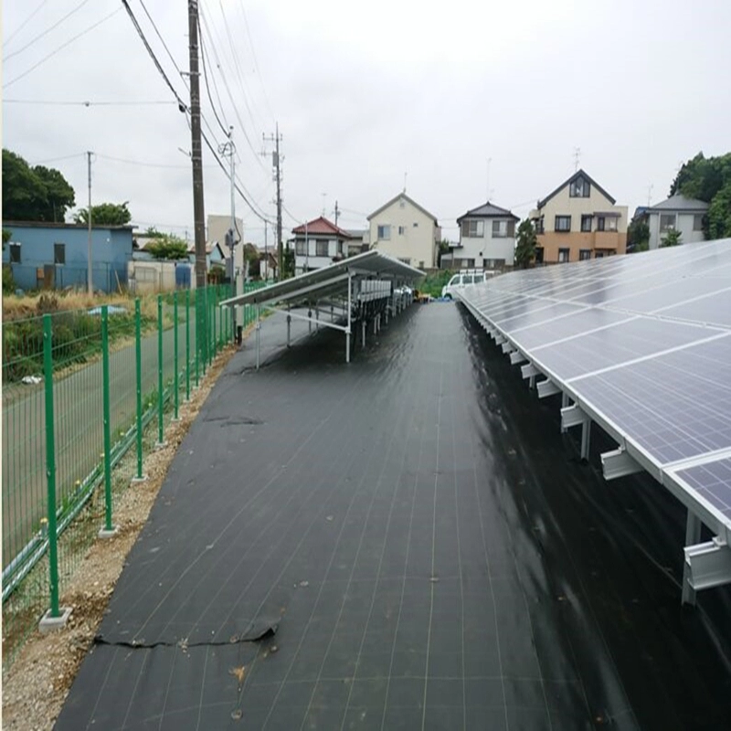 Hàng rào lưới thép để lắp bảng điều khiển năng lượng mặt trời