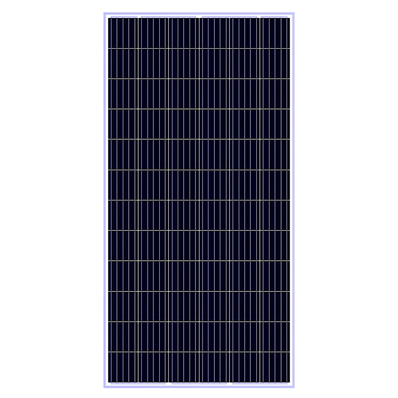 Tấm năng lượng mặt trời Poly hiệu quả cao 330W cho hệ thống năng lượng mặt trời