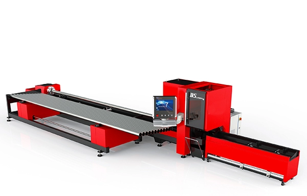 Máy cắt laser ống kim loại có đường kính lớn 6 mét Chiều dài sản phẩm hình ống