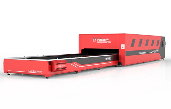 Máy cắt laser sợi quang công suất cao 6020 với bàn con thoi