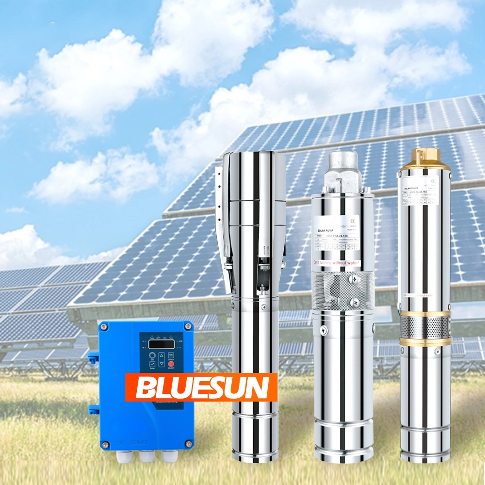Bơm năng lượng mặt trời Kenya tiết kiệm chi phí 24V 48V 600W Hệ thống bơm nước mặt trời DC nhỏ với bộ điều khiển