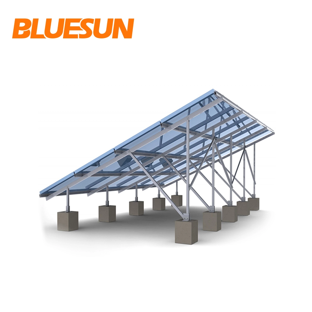 Hệ thống khung gắn năng lượng mặt trời mái bằng phẳng