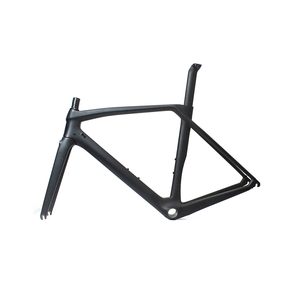 Phanh khung xe đạp đường trường bằng sợi carbon Aero với phuộc tích hợp thân carbon