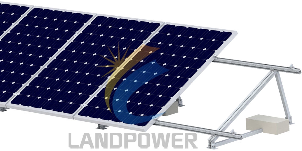 Hệ thống lắp đặt năng lượng mặt trời trên mái phẳng-Chân dung