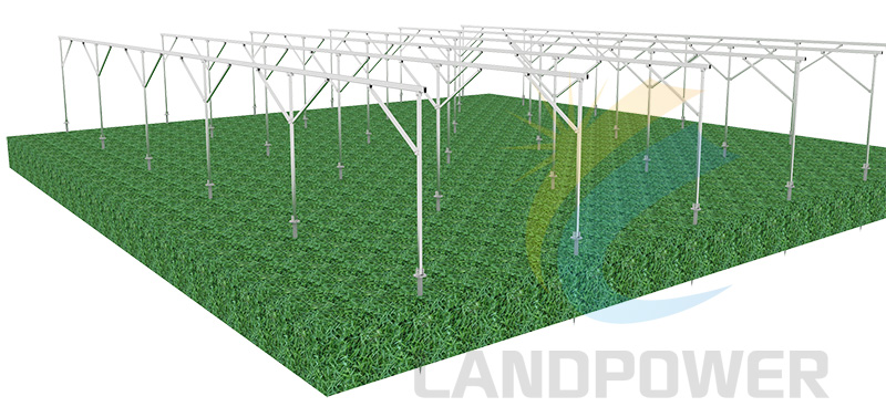 Agriculture green house mounting