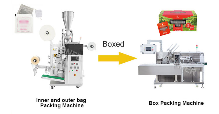 packing carton box machine