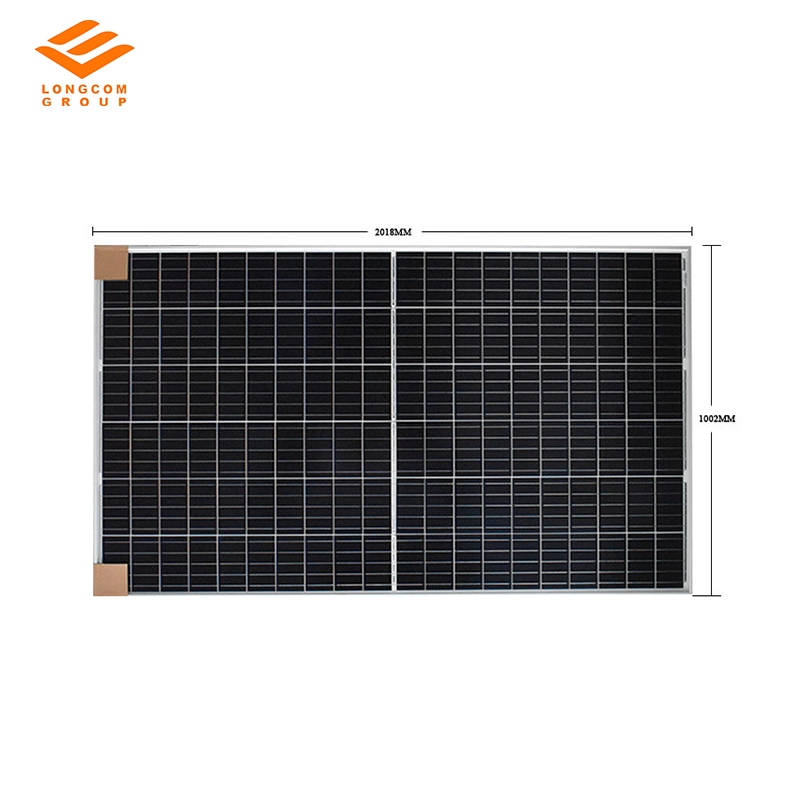 Bảng điều khiển năng lượng mặt trời Mono 540w với 144 tế bào Loại cắt một nửa