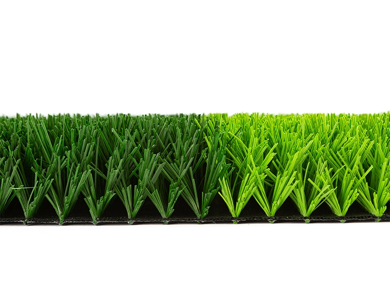 Thảm cỏ nhân tạo màu xanh lá cây nhựa cho môn thể thao bóng đá