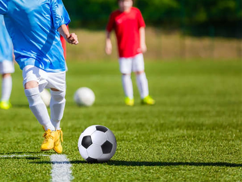 Bảo trì thấp Sàn thể thao Cỏ nhân tạo cho bóng đá
