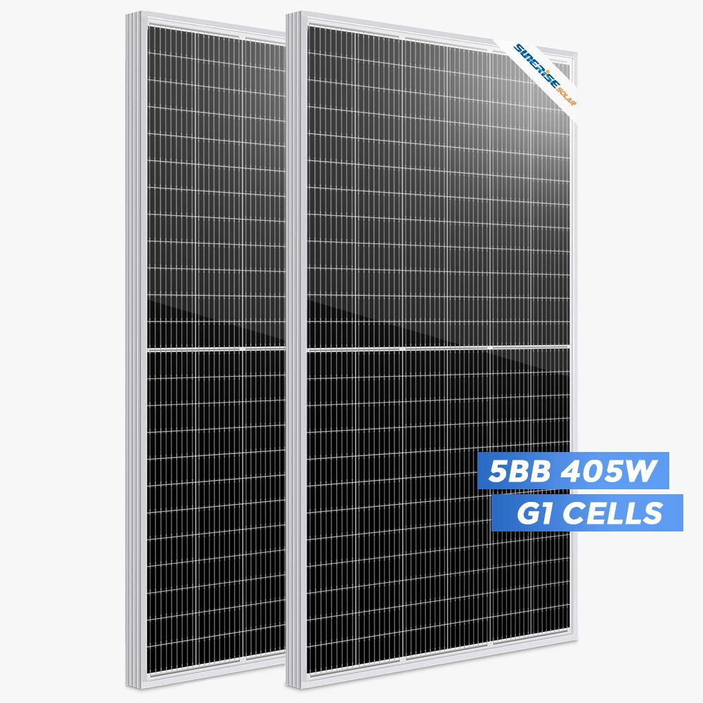 Giá bảng điều khiển năng lượng mặt trời PERC Mono 405 Watt hiệu suất cao