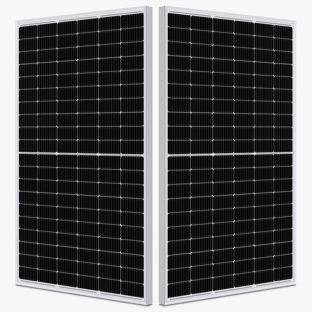 Hiệu suất cao Half cell Mono 390 Watt Giá bảng điều khiển năng lượng mặt trời