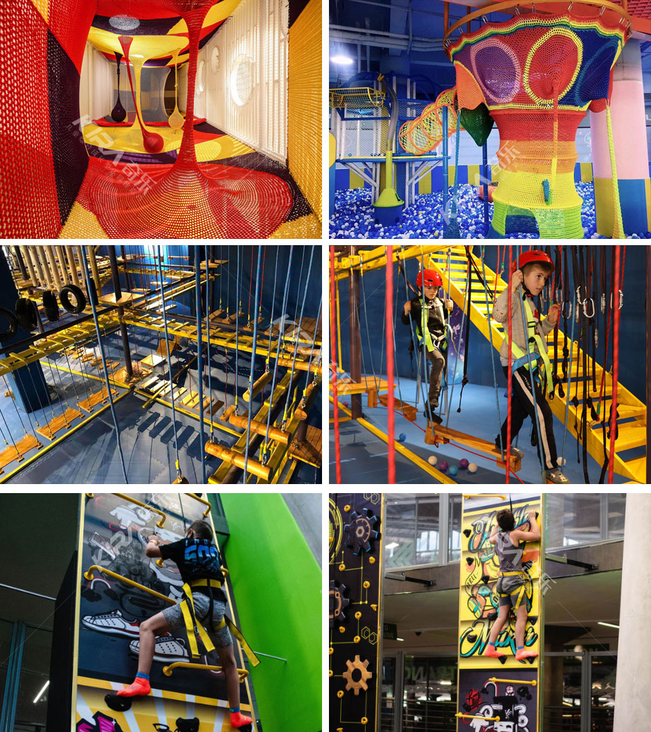 Indoor Rope Course Project Built In China