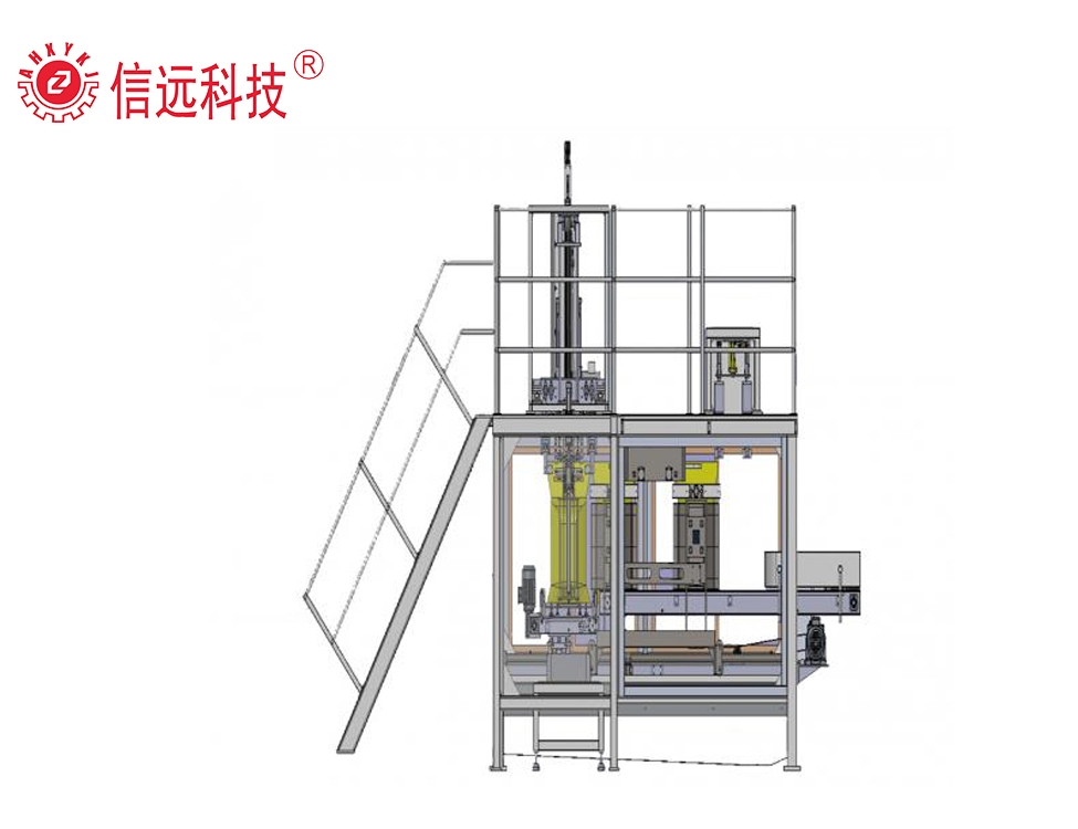 Máy đóng gói túi chất lỏng tự động cho dầu động vật túi lớn 10-50kg