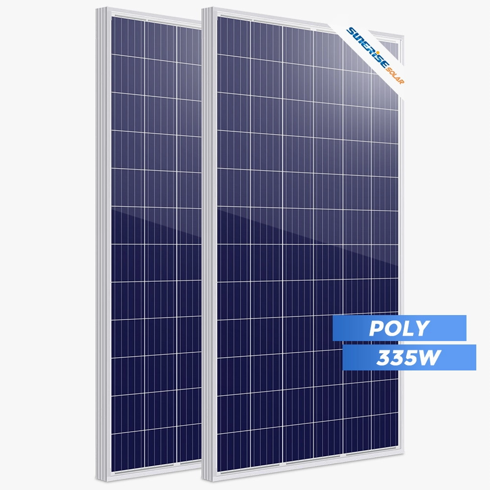 Thông số kỹ thuật bảng điều khiển năng lượng mặt trời 72cell Poly 335 watt