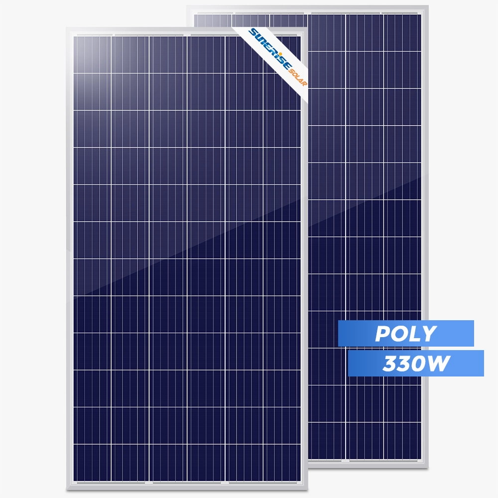 Bảng điều khiển năng lượng mặt trời đa tinh thể 330w với 72 ô