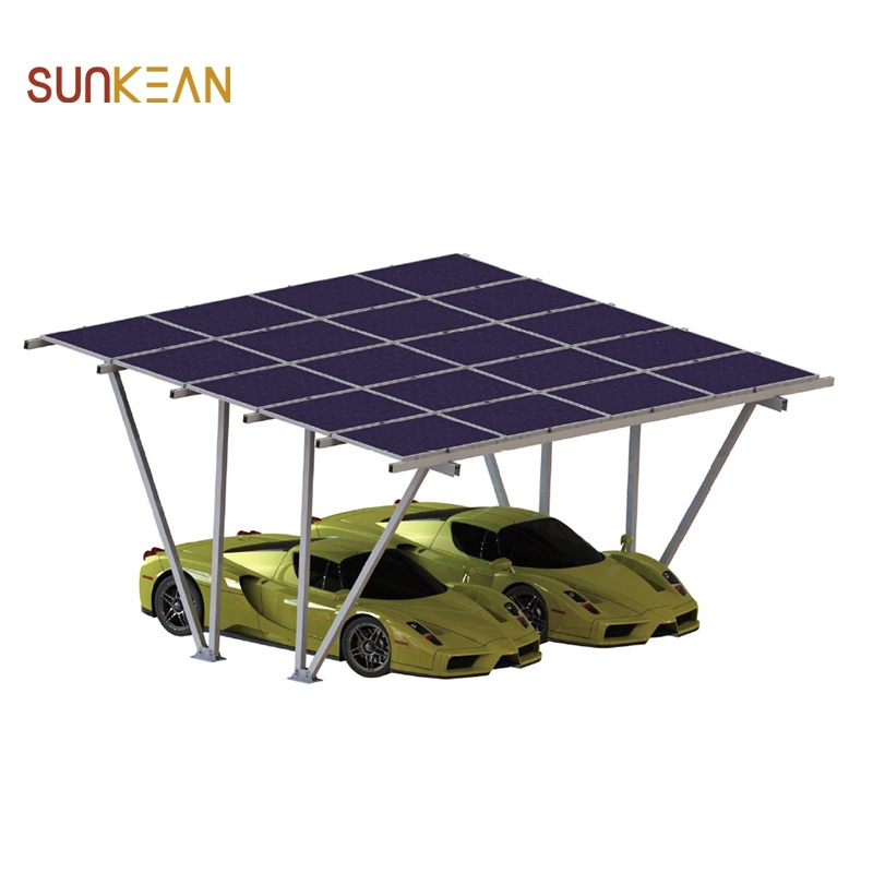 Bảng điều khiển năng lượng mặt trời Giá đỡ lắp đặt bãi đậu xe năng lượng mặt trời cho bãi đậu xe ô tô năng lượng mặt trời