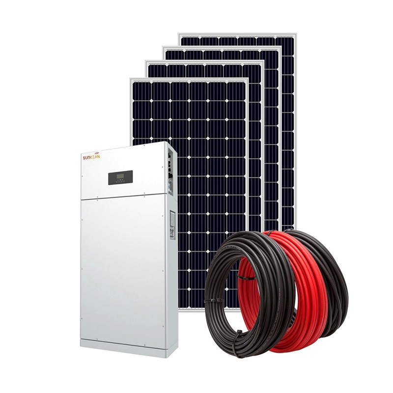 3kw-5kw Một pha tắt lưới pin lithium bảng điều khiển năng lượng mặt trời hệ thống năng lượng