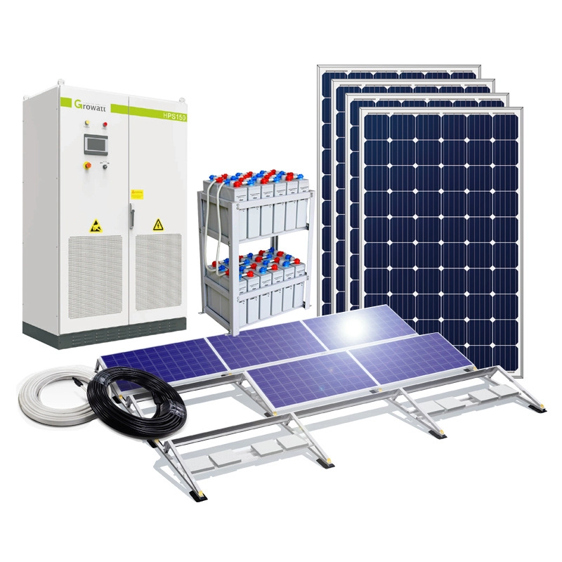 Hệ thống lưu trữ năng lượng pin hoàn chỉnh quang điện Hệ thống năng lượng mặt trời hỗn hợp
