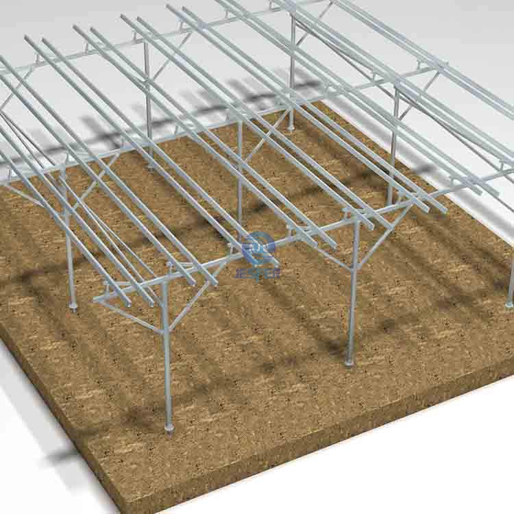 Kết cấu lắp đặt mặt đất cho ngành nông nghiệp điện mặt trời PV