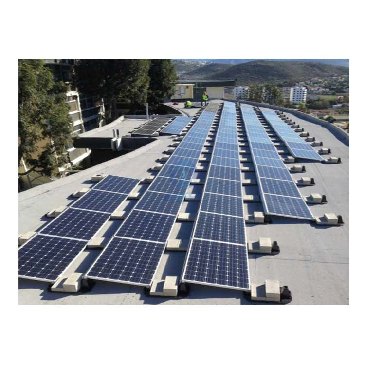 Hệ thống lắp đặt chấn lưu PV năng lượng mặt trời mái phẳng