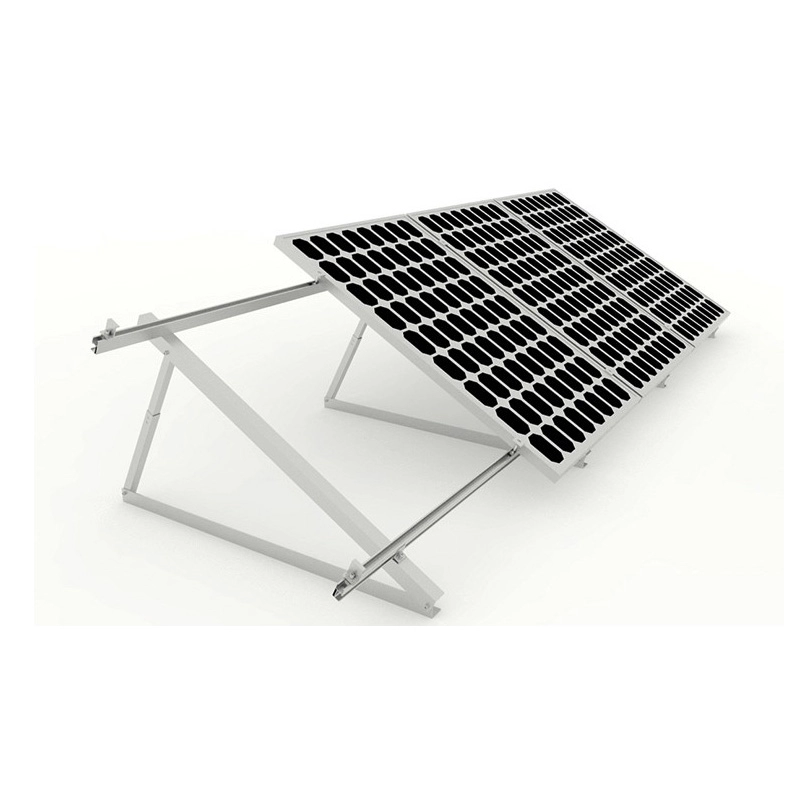 Hệ thống lắp đặt năng lượng mặt trời tam giác cho mái bằng và kim loại
