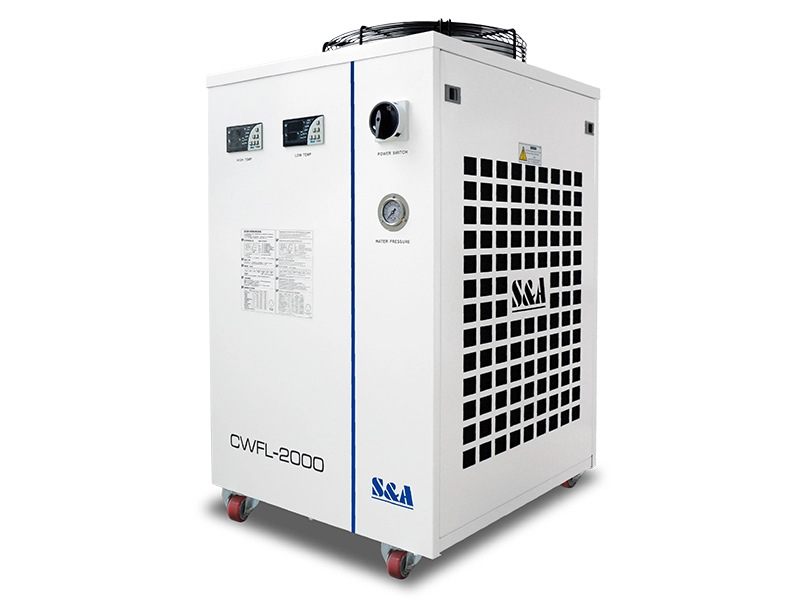 Máy làm lạnh nước CWFL-2000 để làm mát laser sợi quang 2000W