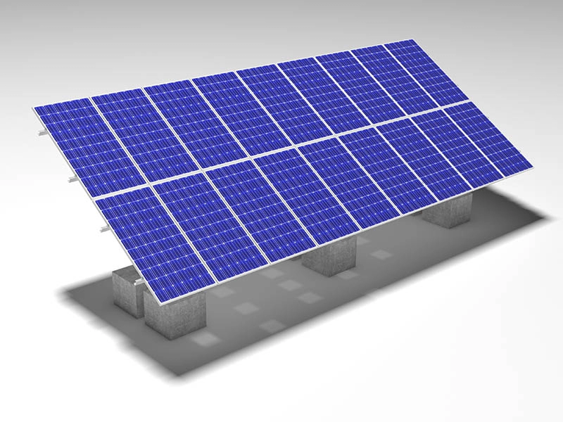 Hệ thống lắp đặt năng lượng mặt trời trên mặt đất có thể điều chỉnh