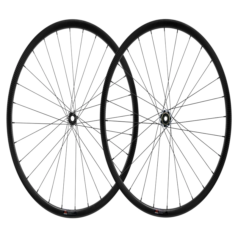 TB301 700C Trọng lượng nhẹ Xe đạp Cyclocross Bánh xe đạp đường bộ bánh xe carbon có hỗ trợ Hub Thiết kế OEM tùy chỉnh