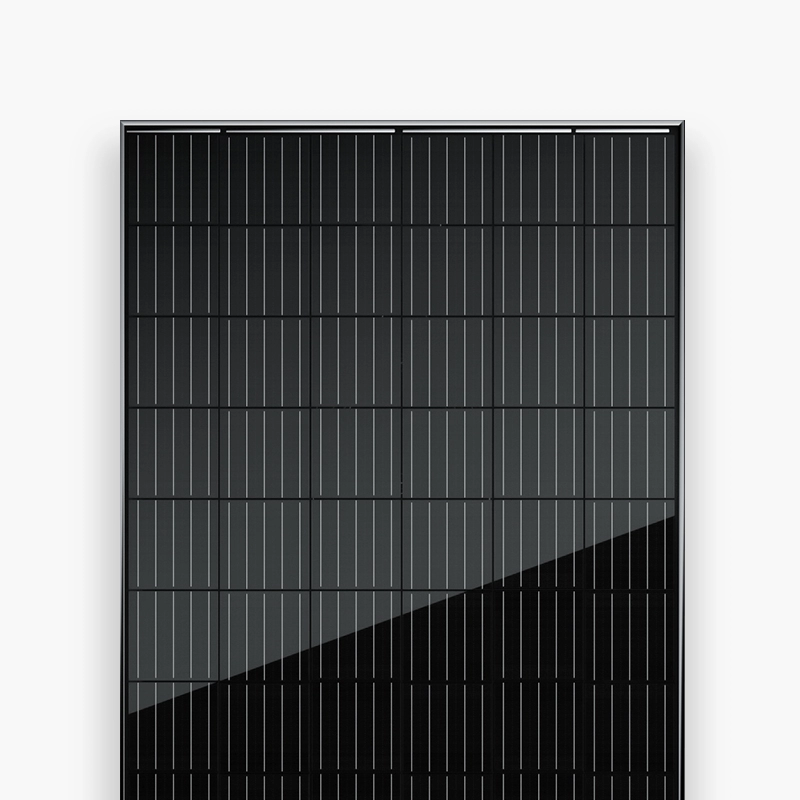 Tấm nền đen 315-330W Mô-đun năng lượng mặt trời một mặt có khung tế bào quang điện