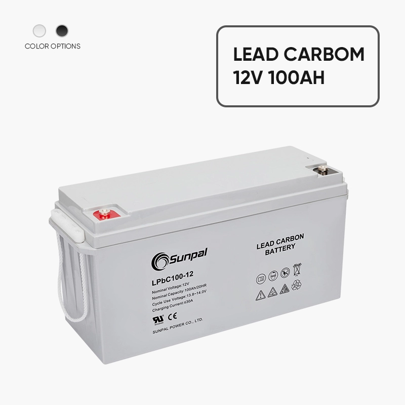 Pin sạc lại được bọc kín bằng carbon 12V 100Ah