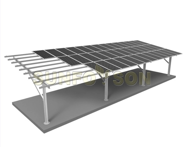 Loại Cantilever Gắn Carport năng lượng mặt trời