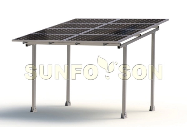 Cấu trúc lắp đặt cổng vận chuyển bằng năng lượng mặt trời SunRack