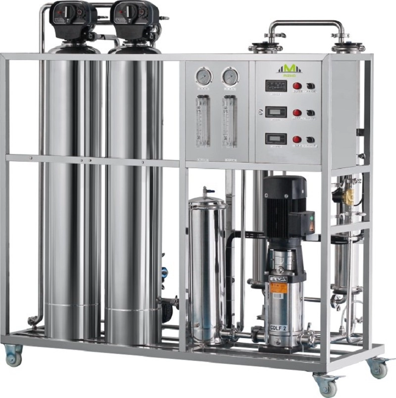 Hệ thống thẩm thấu ngược 1000L / H Hệ thống xử lý nước RO công nghiệp