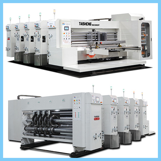 Corrugated carton making machine