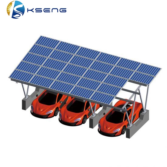 Cấu trúc lắp đặt bãi đậu xe năng lượng mặt trời bằng hợp kim nhôm