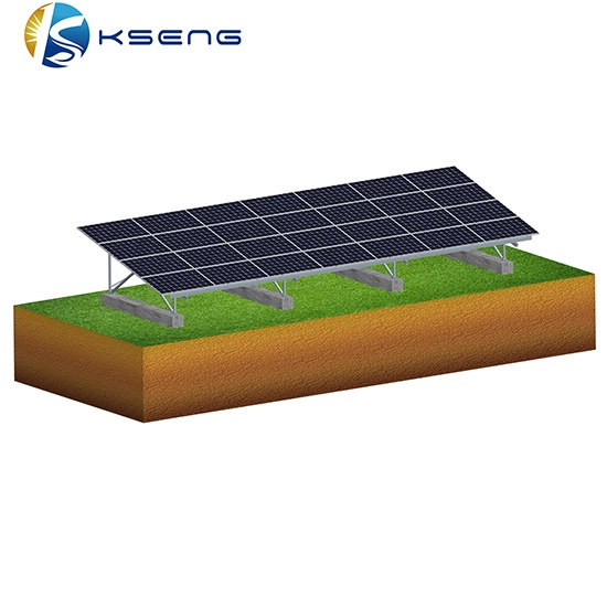 Hệ thống lắp đặt mặt đất bằng nhôm năng lượng mặt trời