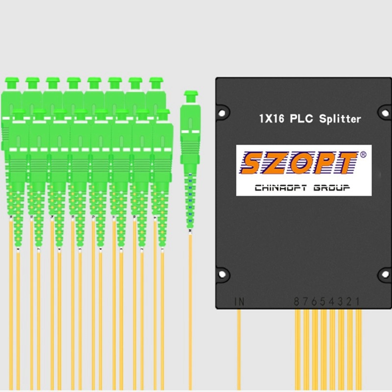 Bộ chia PLC 1X16 ABS BOX SC / LC / FC / ST UPC APC