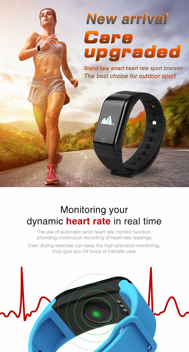 Heart Rate Detection Health Sleep Monitoring Smart