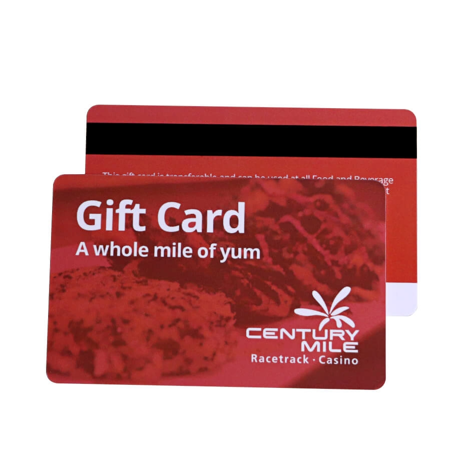 Kích thước thẻ tín dụng PVC CMYK In offset Thẻ quà tặng