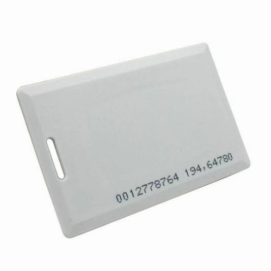 Chip RFID T5577 125Khz ID Vỏ sò dày Thẻ để kiểm soát truy cập