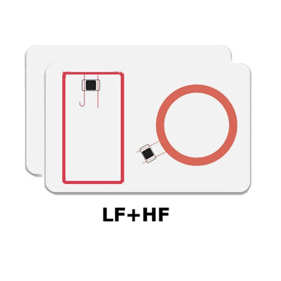 Bảo mật cao Kết hợp thẻ RFID với chip HF 13,56Mhz và chip UHF 960Mhz