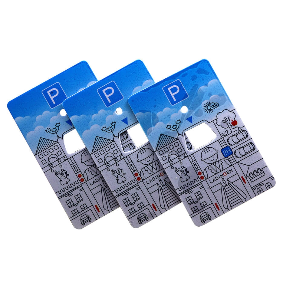 Thẻ tiệm cận kiểm soát truy cập hình PVC cho bãi đậu xe