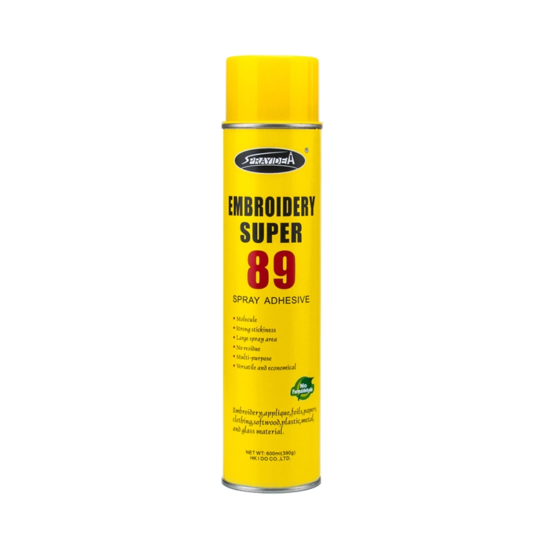 Sprayidea 89 aerosol phun kết dính thêu vi tính cho hàng may mặc