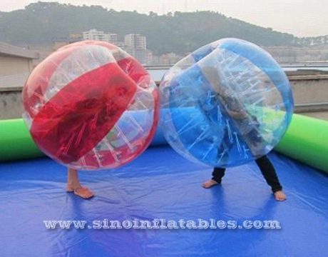 Bóng đá bong bóng bơm hơi TPU dành cho trẻ em N người lớn với dây nịt chất lượng từ Sino Inflatables