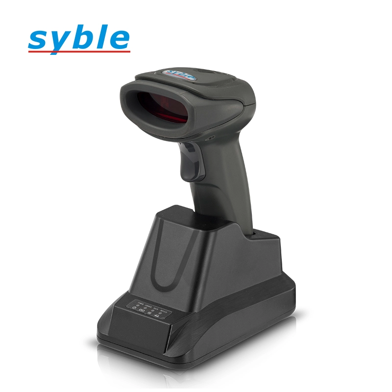 Máy quét mã vạch laser không dây 2.4G 1D Syble với độ nhạy cao