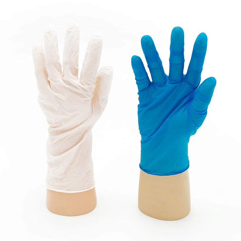 Găng tay nitrile dùng một lần không có bột