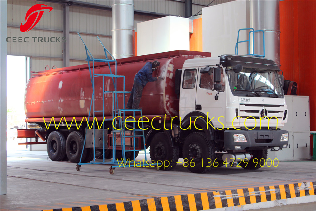 Sản xuất xe tải nhiên liệu Beiben 40 CBM