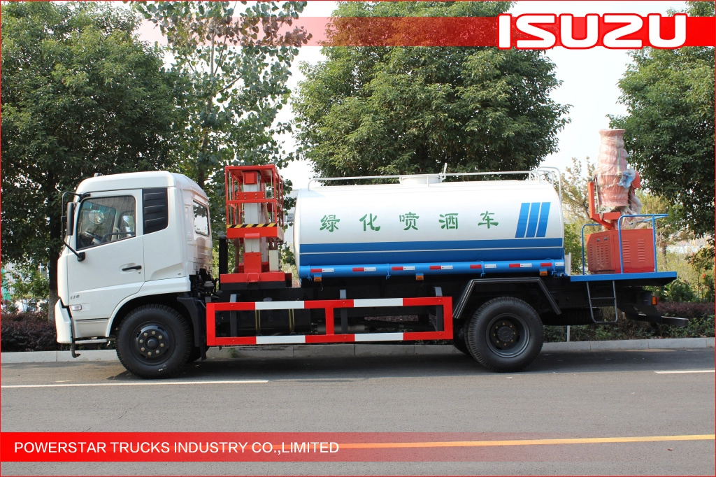 Xe tải chở nước 10000L Isuzu FTR FVR, xe chở nước uống được