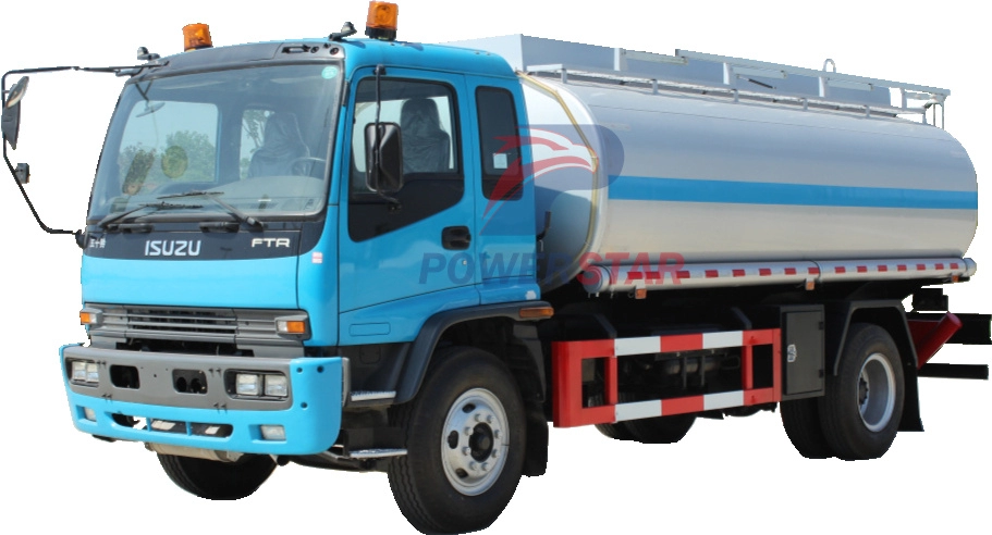 ISUZU FTR Xe tải chở dầu nhiên liệu dầu mỏ